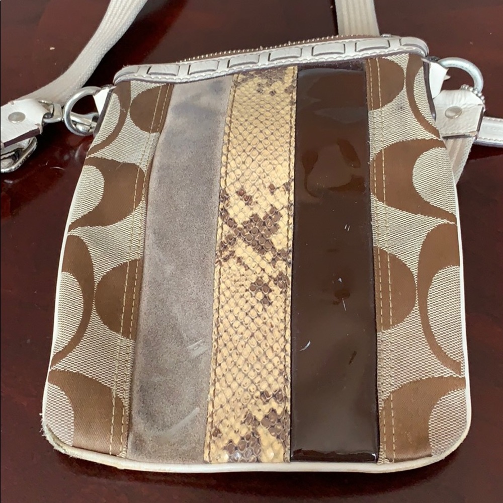 Coach side purse